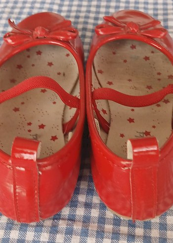 Lcw Kız Çocuk Parlak Kırmızı Babet Ayakkabı - Görsel 2