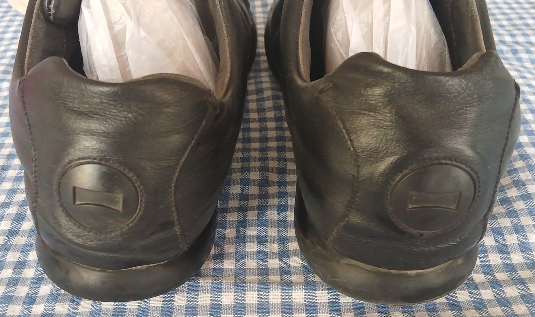 Camper orjinal Siyah 43 numara Biker Tarzı Erkek Ayakkabı - Görsel 2