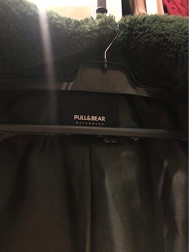 Pull and Bear Peluş mont çeket