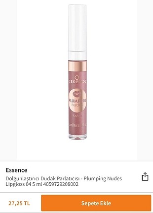 Dudak Dolgunlaştırıcı Gloss