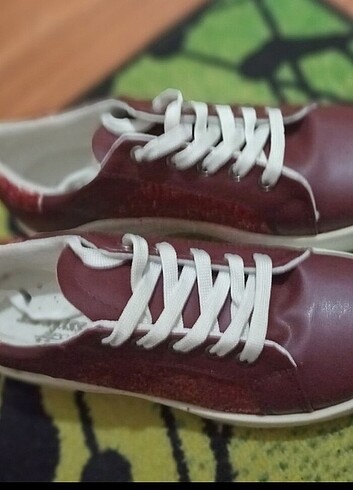 37 Beden bordo Renk Bayan spor ayakabi