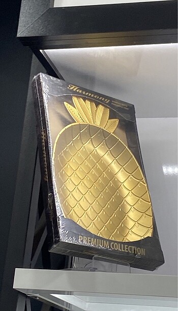 50 adet Meyve sunumluğu ananas ve yaprak model