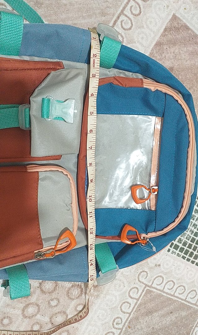 Çok Bölmeli Çok Renkli Çocuk Sırt Çantası - Görsel 2