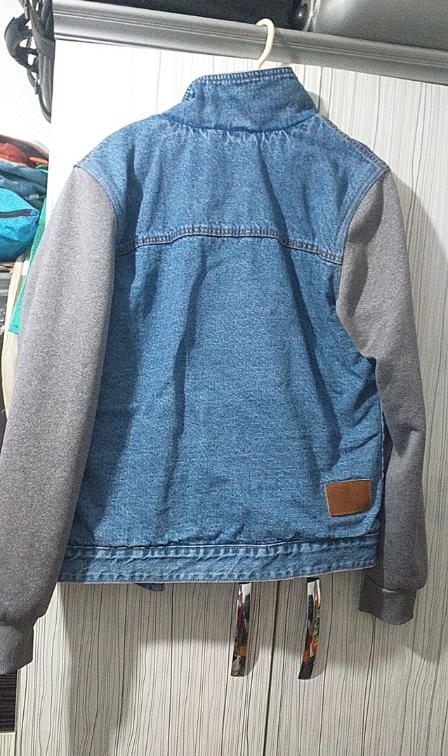 içi polorlu sıcak tutan  erkek kot ceket - Görsel 2