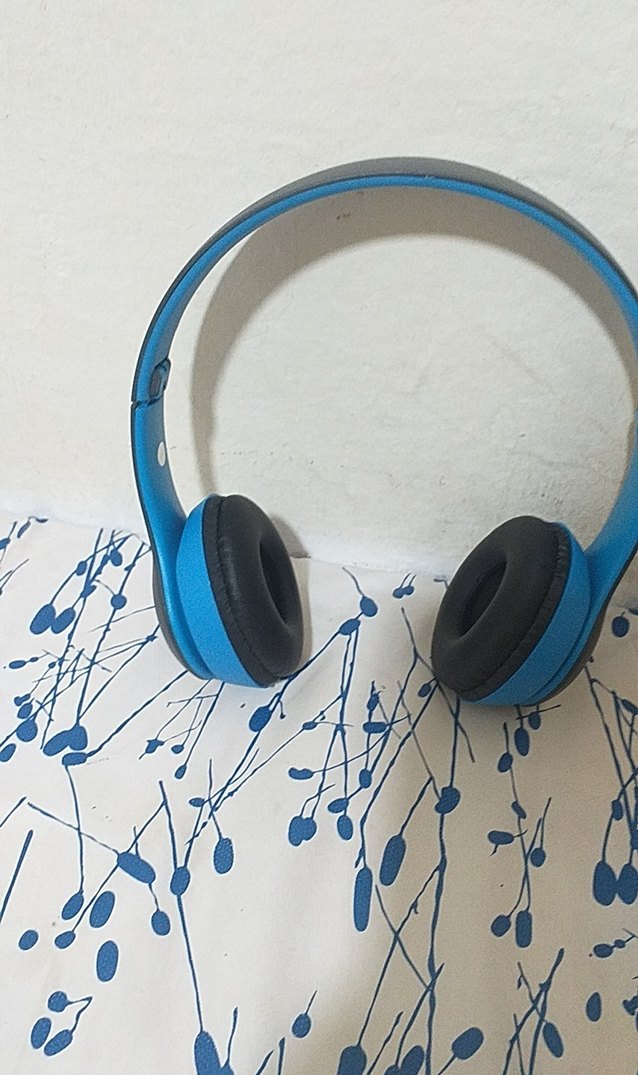 Renkli Mavi Kulaklık - Görsel 2