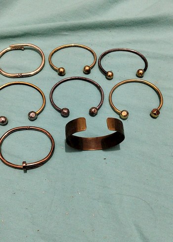 1990ait antika sitres ve enerji bileklileri 2adetteçivi bileklik - Görsel 2