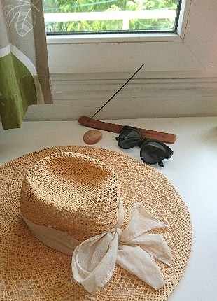 m Beden H&M Büyük Hasır Şapka