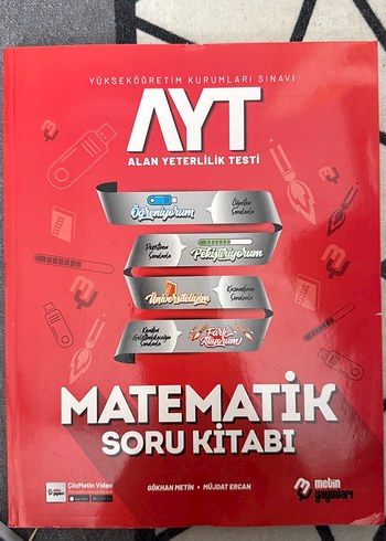 AYT Matematik Soru Kitabı - METİN YAYINLARI