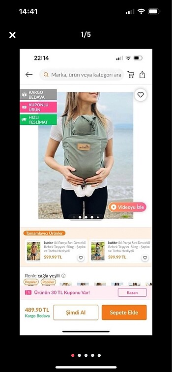 Kangru sling kubbe hiç kullanmadım