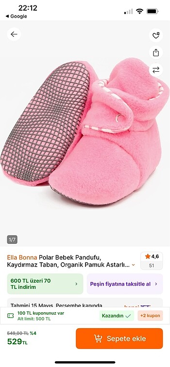 Ella bonna patik kız bebek