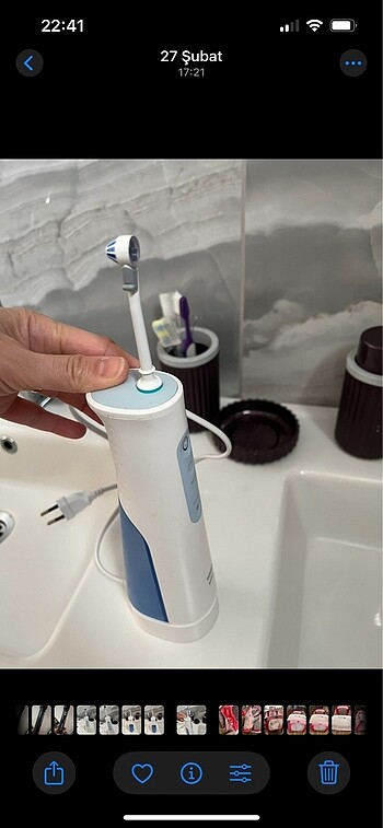 Oral b ağız duşu