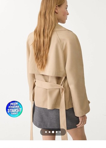 Stradivarius Stradivarius Kadın Trençkot