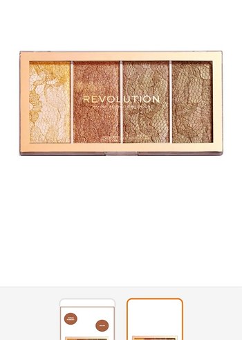 Revolution Revolution Vintage Lace Aydınlatıcı Paleti