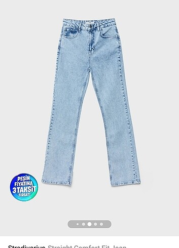 36 Beden mavi Renk Stradivarius Jean