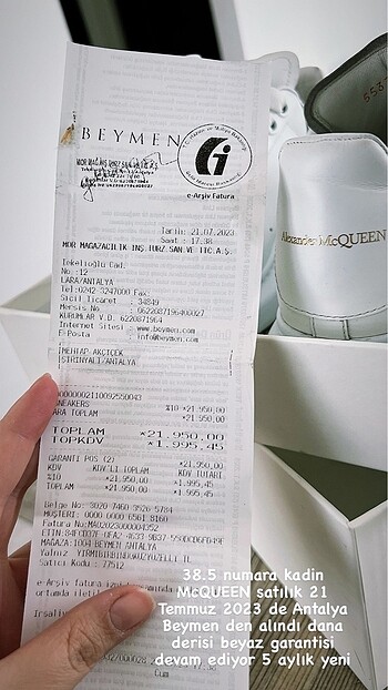 Alexander McQueen Alexander McQueen orijinal