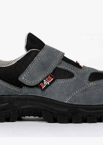 BMES İŞ GÜVENLİK AYAKKABISI S1 YAZLIK GRİ SÜET 43 numara - Görsel 4