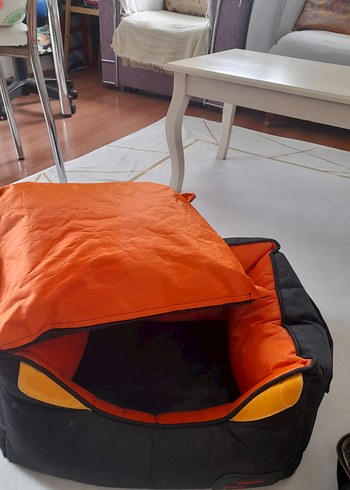 Turuncu Renkli Kedi Yatağı(kucuk boy) - Görsel 5