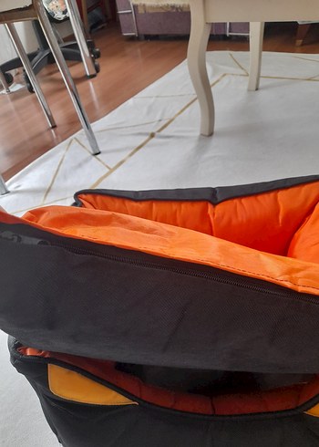 Turuncu Renkli Kedi Yatağı(kucuk boy) - Görsel 6