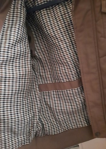 Erkek Çocuk Kahverengi çocuk montu - Görsel 4