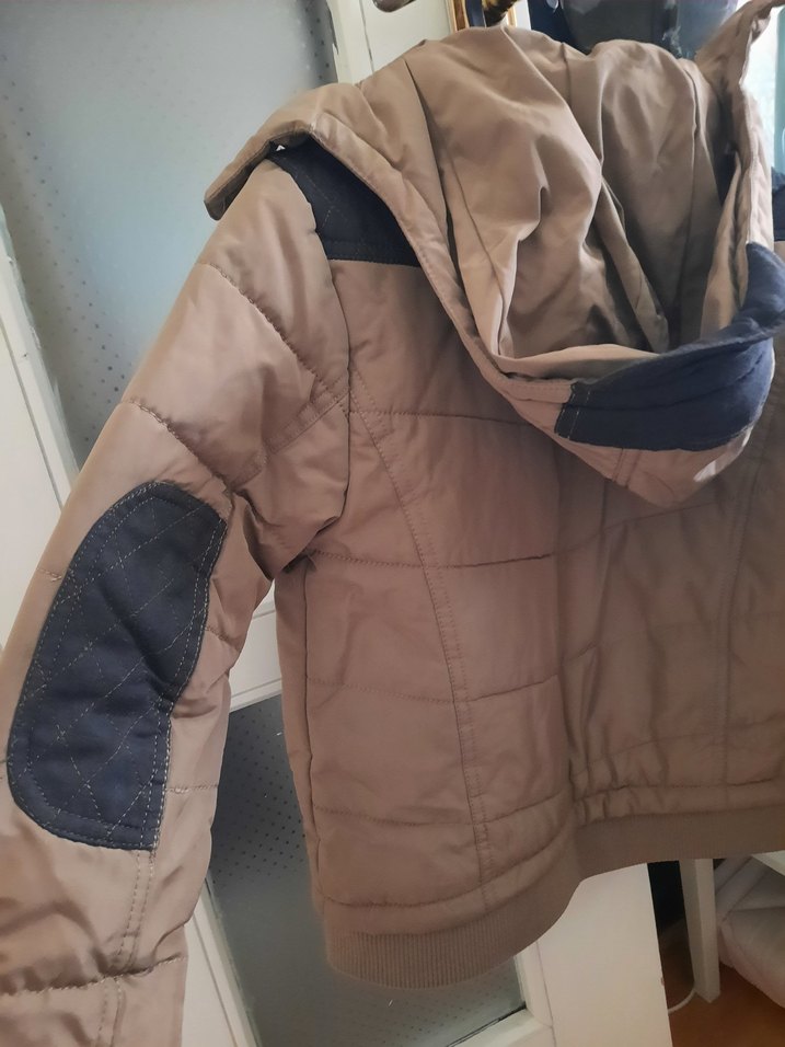 Erkek Çocuk Kahverengi çocuk montu - Görsel 3