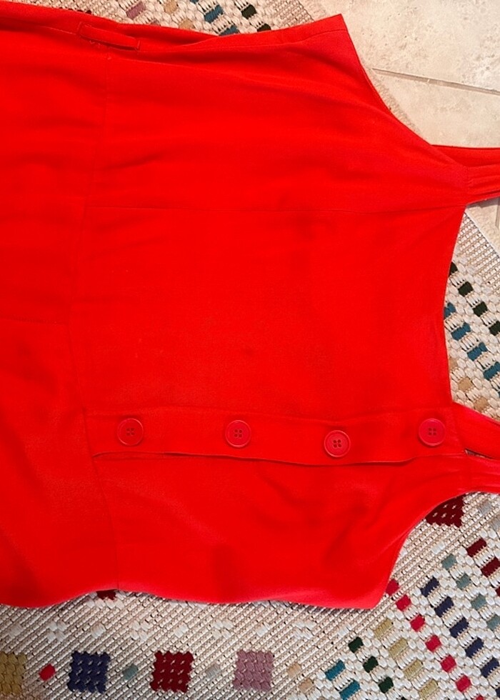 Lcw tulum kırmızı/slopet - Görsel 3