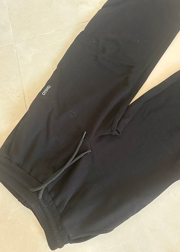 Osyho marka Siyah Rahat Kesim Kadın Eşofman Altı - Görsel 3