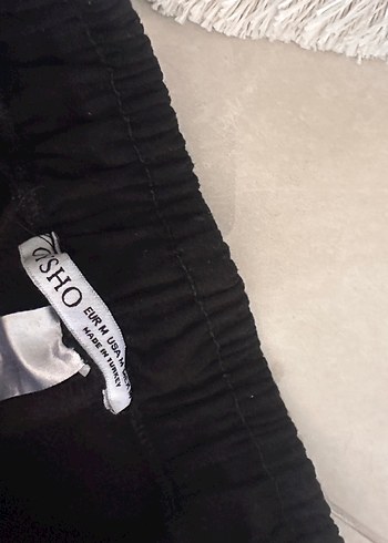 Osyho marka Siyah Rahat Kesim Kadın Eşofman Altı - Görsel 5