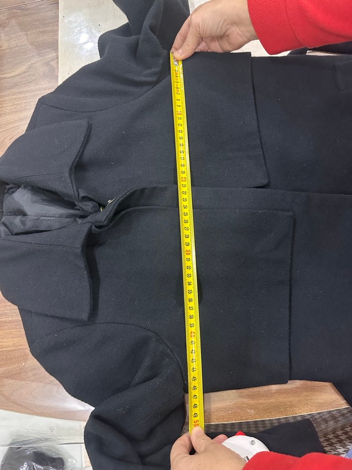 STREETBOX MARKA Siyah Kuşaklı Uzun Kaban - Görsel 3