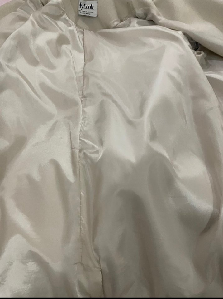 TAŞ RENGİ KUŞAKLI PREMIUM UZUN KABAN - Görsel 5