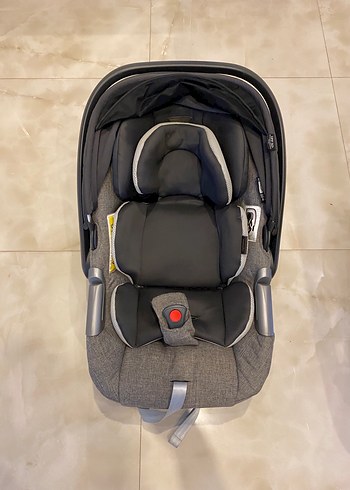 İnglesina Activa modeli Gri Bebek Arabası ve puseti - Görsel 7