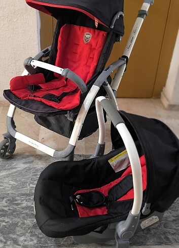Bebek arabasi ve puseti  massimo ricco marka travel sistem - Görsel 5