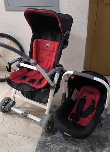 Bebek arabasi ve puseti  massimo ricco marka travel sistem - Görsel 8
