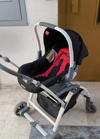 Bebek arabasi ve puseti  massimo ricco marka travel sistem - Görsel 9