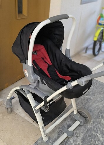 Bebek arabasi ve puseti  massimo ricco marka travel sistem - Görsel 10
