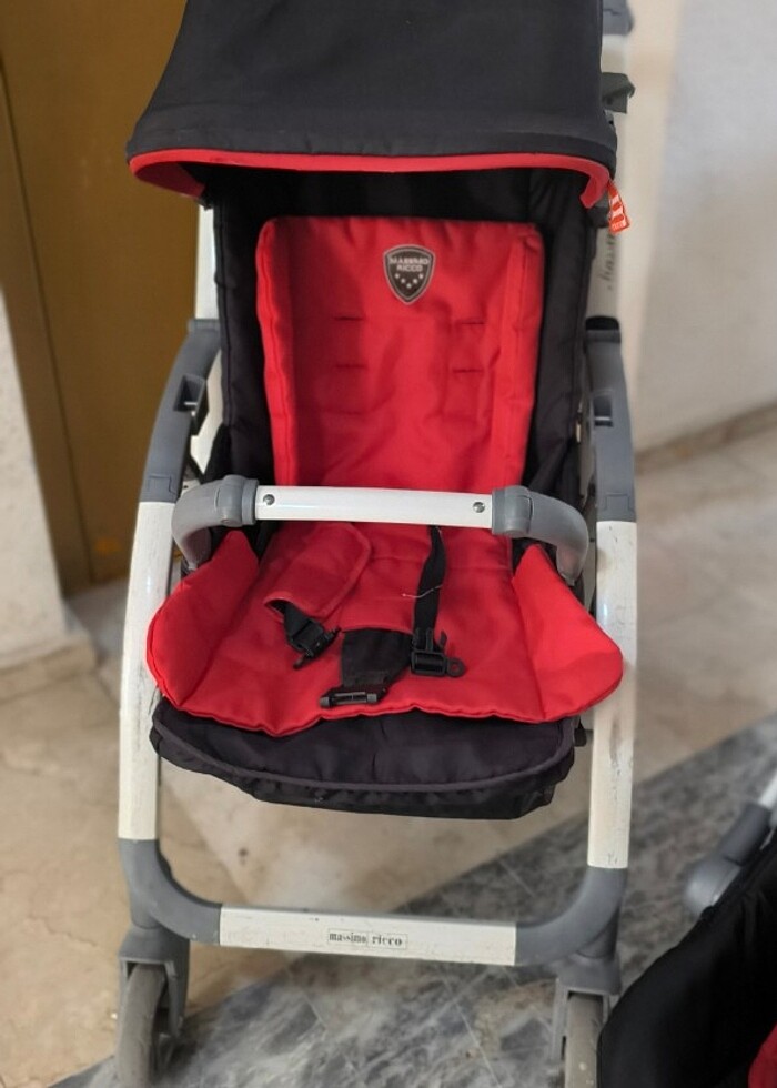 Bebek arabasi ve puseti  massimo ricco marka travel sistem - Görsel 4