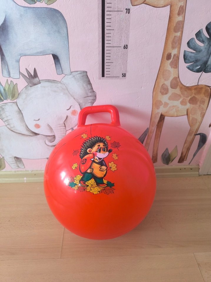 kırmızı Saplı Zıplayan Top - Görsel 2