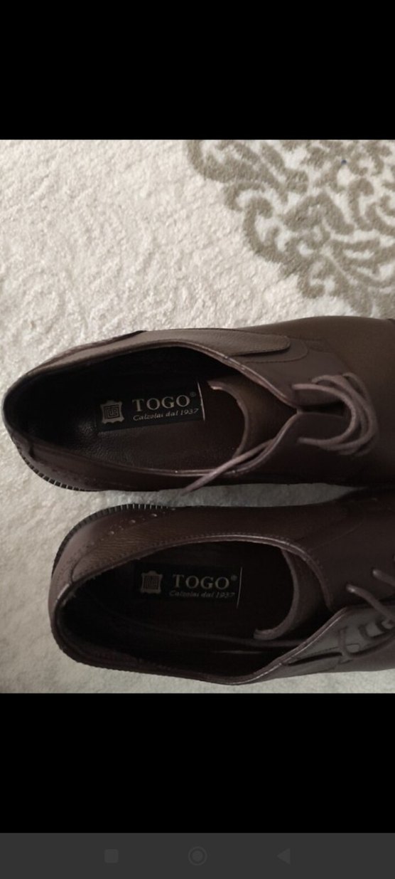 Kahverengi Deri Kemer Detaylı Klasik Erkek Ayakkabı - Görsel 4