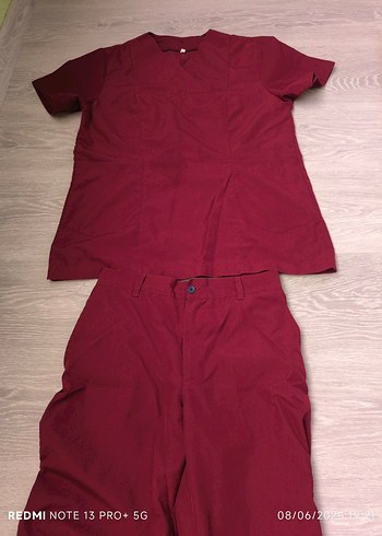 Bordo Hemşire takımı - Görsel 3