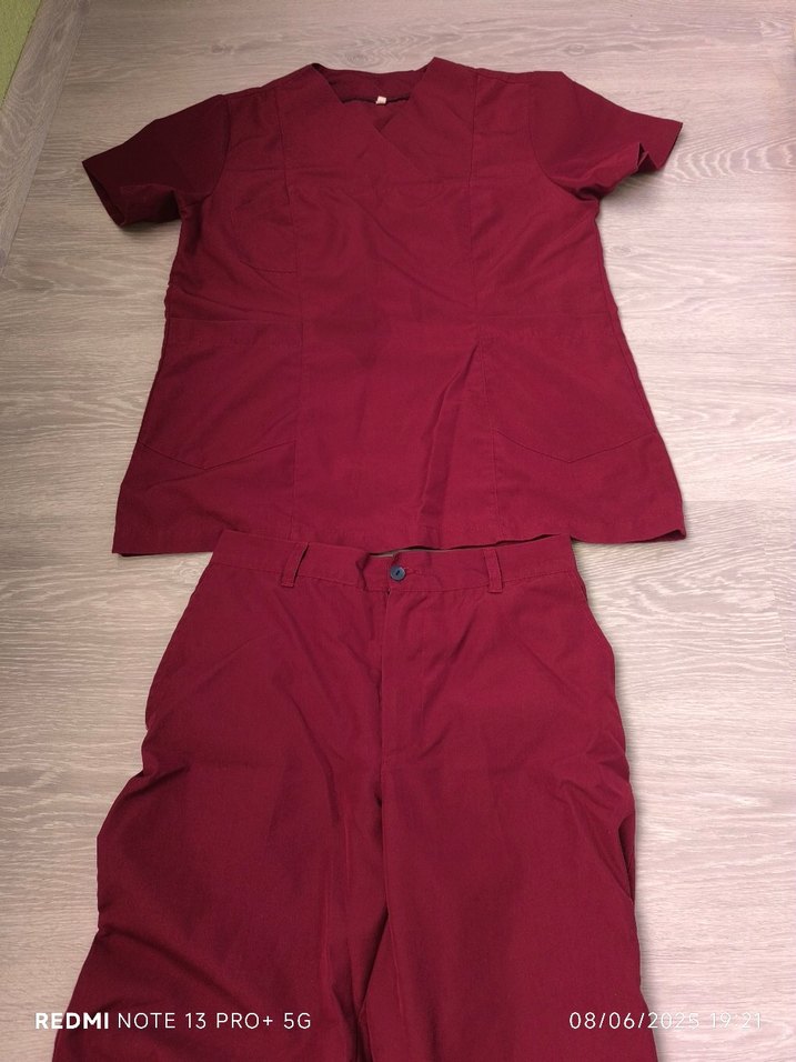 Bordo Hemşire takımı - Görsel 3