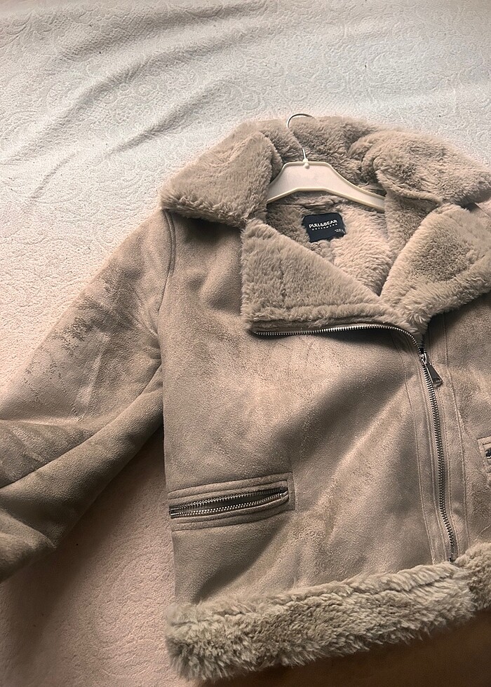 Pull bear  biker mont - Görsel 4