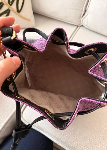 Pierre Cardin Mor Baskılı Kadın Çantası - Görsel 5