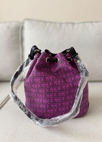 Pierre Cardin Mor Baskılı Kadın Çantası - Görsel 3