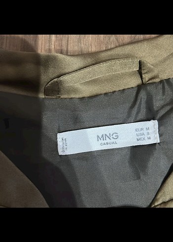 Mango ceket haki ton - Görsel 2