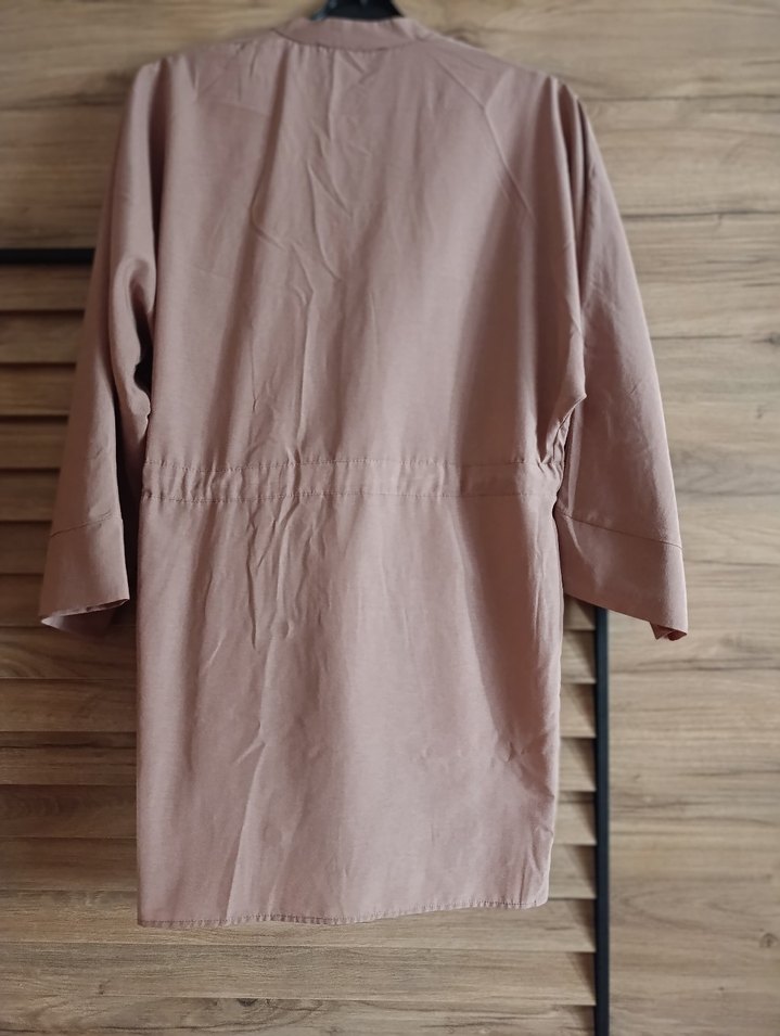 Pembe düğmeli tunik - Görsel 3