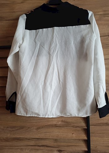 Düğmeli Leopar Desenli Kadın Gömlek - Görsel 2