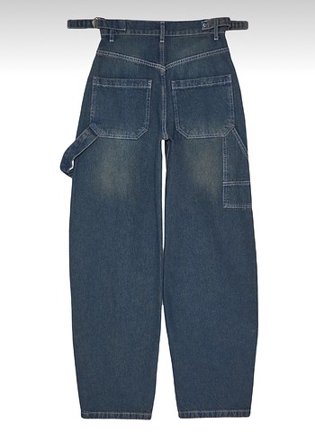 Trendyol & Milla Geniş Kesim Midi Kadın Kot Pantolon