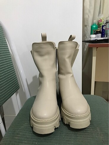 Kadın Bot Bej Trendyol - Görsel 2