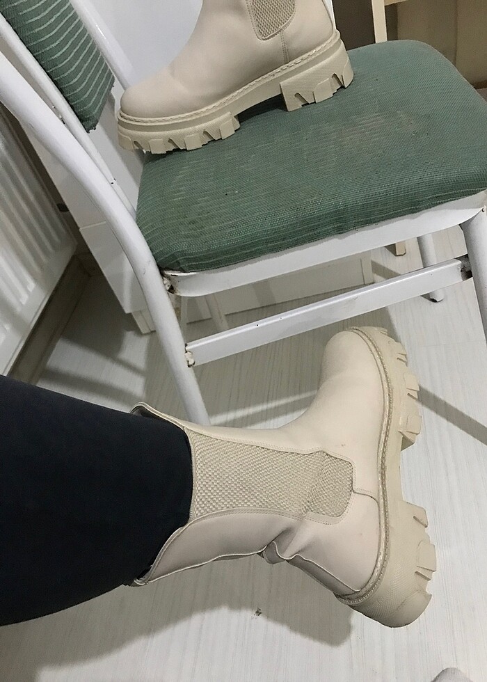 Kadın Bot Bej Trendyol - Görsel 3