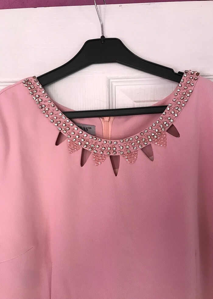 Toz pembe Elbise - Görsel 2