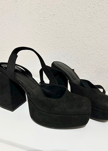 Pull and Bear Platform Topuklu Kadın Ayakkabı